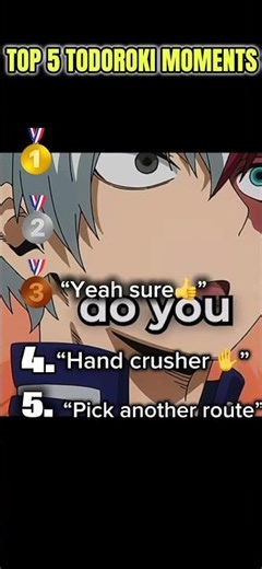 TOP 4 TODOROKI MOMENTS🧊🔥
