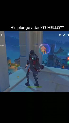 Wriothesley Genshin Impact Splash Art | Plunge Attack Guide