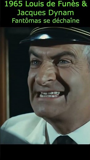 Louis de Funès & Jacques Dynam déchaînés | Fantômas se déchaîne – Scène culte (1965) #cinemafrancais