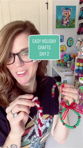 Easy Holiday Crafts for Kids and Adults | Ornaments and Gift Toppers DIY