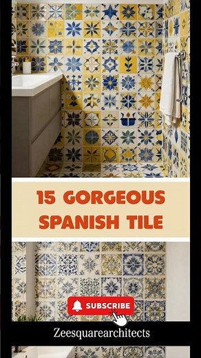 15 Stunning Spanish Tile Ideas | Bold, Colorful & Timeless Home Décor (2026) #shorts #design