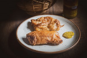 Biyebarir Fish Butter Fry aka Bhetki Batter Fry recipe