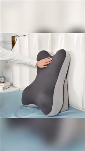 Adjustable Backrest Pillow for Bed 🛏️ | Ergonomic Memory Foam Wedge Cushion