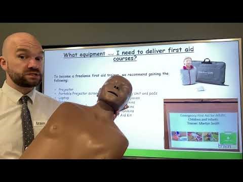 How to become a freelance First Aid trainer and set up your own training company