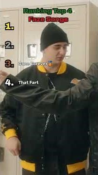 Ranking the top 4 Faze songs!! #shorts