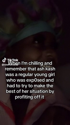Who knows who she wouldve been if her story was different, i know shes probably living happier now but its just like..damn #ashkash