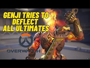 Genji TRIES To Deflect EVERY Ultimate In Overwatch 2 - *ALL HEROES - 2023 *