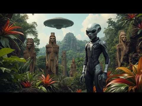 THE LOST ALIEN CIVILIZATION IN THE JUNGLE 👽 #UtopiaArt #aicinematic #sora2