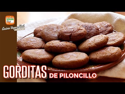 Delicious panela or piloncillo gorditas (gluten-free) - Easy Vegan Cooking