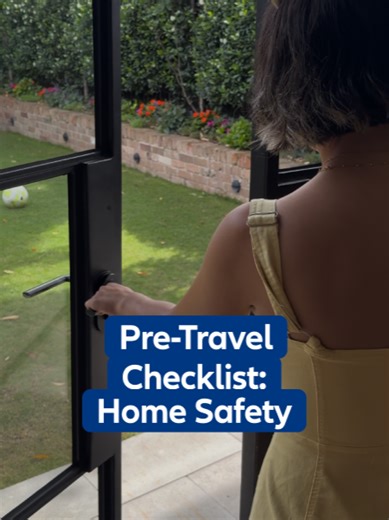 Going away for summer? Do these home checks before you go. ☀️