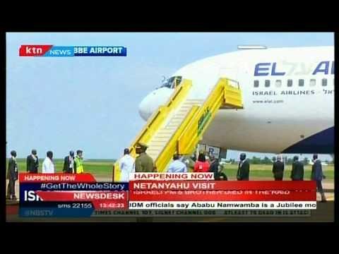 Watch Israeli Commandos touch-down in Uganda during PM Netanyahu's visit to Africa