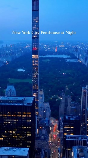 Mega Mansions on Instagram: "This Penthouse at @111west57st has the best views in NYC! By: @dronehubmedia #MegaMansions"