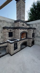 Salvează video ca să revii când începi construcția Gratar Construct grătar din cărămidă construcție grătar complex BBQ cuptor de grădină grătar profesional zidărie din cărămidă meșteri Moldova plită pentru ceaun | Gratar Construct