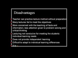 Clinical teaching Methods