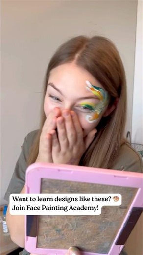 You Won’t Believe How Easy This Christmas face painting Design Actually Is… learn how to face paint