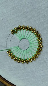 1.6M views · 4.5K reactions | Most cutest beads embroidery tutorial瑱瑱 #love #embroidery #designinspiration #reels #trending | Crafty Needles 7 | Facebook