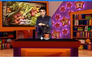 Power up PU book 2 unit 7 video 视频 plants are delicious