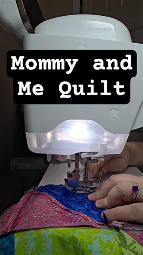 Sewing Each Row of the Mommy and Me Quilts. #quilting #mommyandme #modalove #islandbatiks #pinkquilt