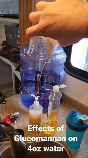 3 capsules Glucomannan and 4oz water after 5 minutes!