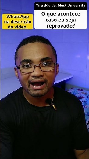 MUST UNIVERSITY: O Que ACONTECE caso eu seja REPROVADO em alguma DISCIPLINA? MESTRADO EAD? MESTRADO?