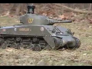 Tamiya Sherman Full Option RC Tank