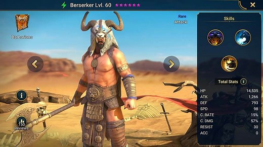 Berserker - HellHades - Raid Shadow Legends