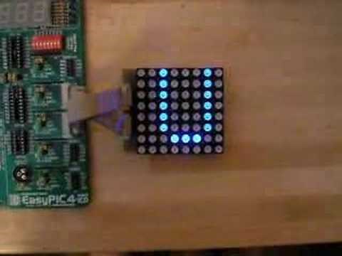 8x8 LED Matrix Alpha PWM