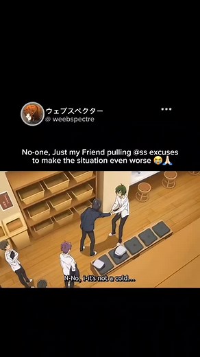 WeebSpectre | Anime Content on Instagram: "Miyamura on his PERIODS 🤣🙏🏻 NAME - HORIMIYA Horimiya" tells the story of two high school students, Kyouko Hori and Izumi Miyamura, who are initially perceived as opposites. Hori, a popular and seemingly perfect student, and Miyamura, an introverted and quiet student, discover each other's hidden sides and form a unique bond, which blossoms into a romantic relationship. The series explores their shared experiences, family dynamics, and the complexitie
