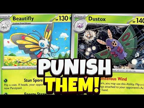 Beautifly & Dustox Deck Punishes Opponents!
