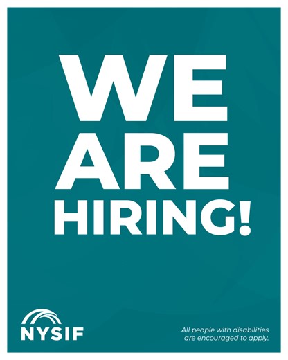 Looking for a rewarding career with great benefits and the chance to make a difference? Join the NYSIF team today! Explore opportunities in insurance, finance, customer service, and more. ✅ Competitive pay ✅ Growth potential ✅ Public service impact Apply now 👉 https://rb.gy/vc8a4r | New York State Insurance Fund
