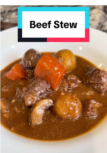 Beef Stew in Oven Recipe with Red Wine & Balsamic