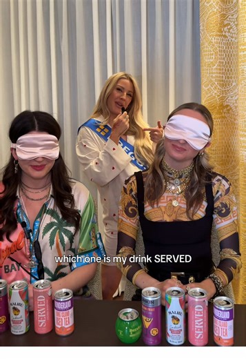 Blind Taste Test of SERVED Drinks by Ellie Goulding's Friends