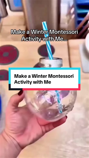 Winter fine-motor magic ❄️✂️ Yarn pulling cutting = real work, real concentration, and strong little hands. All of this came straight from the Dollar Tree, because Montessori isn’t about expensive materials, it’s about intention, control of movement, and hands-on learning that actually matters. Simple. Purposeful. Accessible. #montessori #montessoriathome #finemotorskills #montessorimom #preschoolactivities