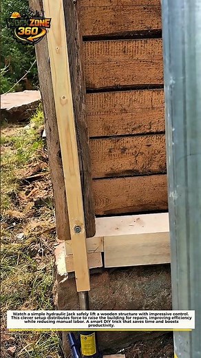 Insane House Lifting Hack #DIY #Construction #LifeHack