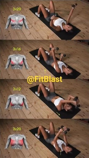 تمرینات برای سینه‌ی زیبا 👍Chest Workout for a Beautiful Chest 👍