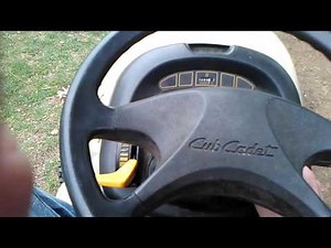 1999 Cub Cadet 2135 Series 2000 idle issues HELP!?