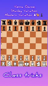 Vienna Game, Stanley Variation Modern Variation ♟️🐎♟️ #chess #chesstricks #chesspuzzle #chesstrap #chessgame #Bangladesh #DhakaBangladesh #Philippines #india | Chess tricks