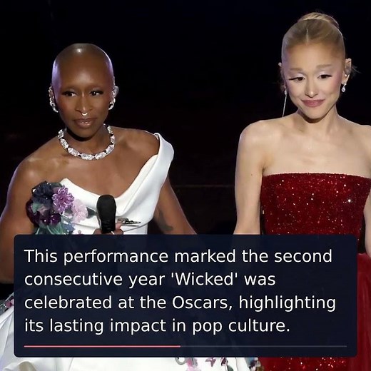 A Showstopping 'Wicked' Performance Kicks Off the 2025 Oscars
