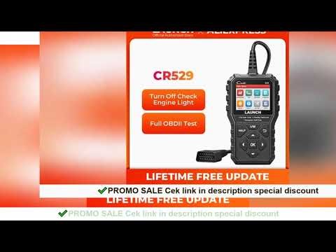 New launch Creader 529 OBD2 Scanner Automotive Diagnostic Tool OBDII Code Reader Fault Code Read OBD