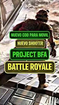 PROJECT BFA | THE NEW COD ON MOBILE with a NEW BATTLE ROYALE, OMNIMOVEMENT, TACTICAL SPRINT, and ...