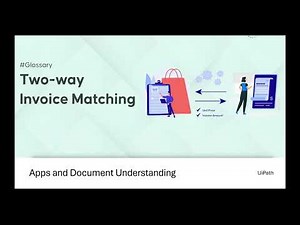Smart Invoice Matching: UiPath Apps + Document Understanding with SAP HANA