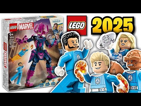 LEGO Marvel Fantastic Four First Steps vs Galactus Set OFFICIALLY Revealed