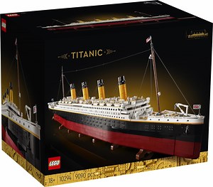 LEGO unveils 9090-piece Titanic set