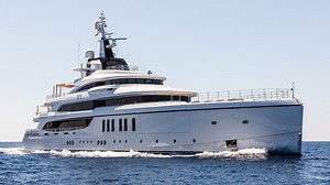 This Clean and Crisp Super Yacht Is Filled to the Brim with a Luxury Interior