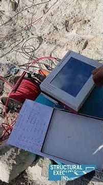 Bored Pile Integrity Test Using Ultrasonic Waves | CSL Method #BoredPile#CSLTest#UltrasonicTesting