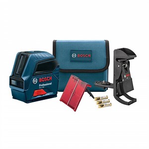 Reviews for Bosch 50 ft. Cross Line Laser Level Self Leveling with VisiMax Technology, L-Bracket Adjustable Mount and Hard Carrying Case | Pg 1 - The Home Depot