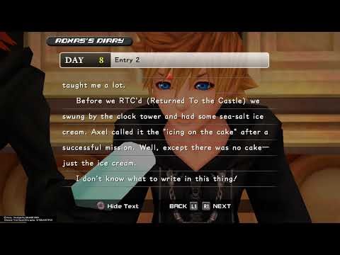 Kingdom Hearts 358/2: Roxas' Diary