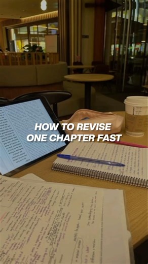 how to revise one chapter fast 🙀🔥