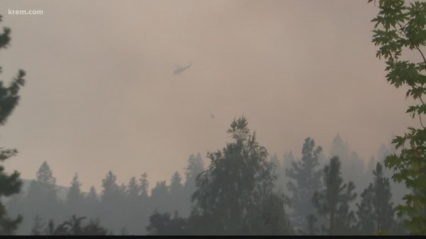 Upriver Beacon Fire in Spokane Valley burning 115 acres, zero percent contained