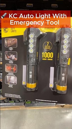 KC Auto Light With Emergency Tool